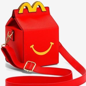 McDonalds Happy Meal Box Figural Crossbody Bag